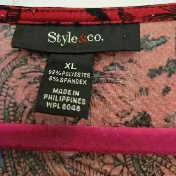 Style & Co Long Tops/Mini Dress,XL - Picture 1 of 4